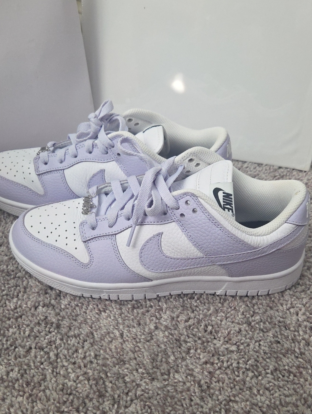 Nike Women's Low-Top Sneakers Light Lavender & White